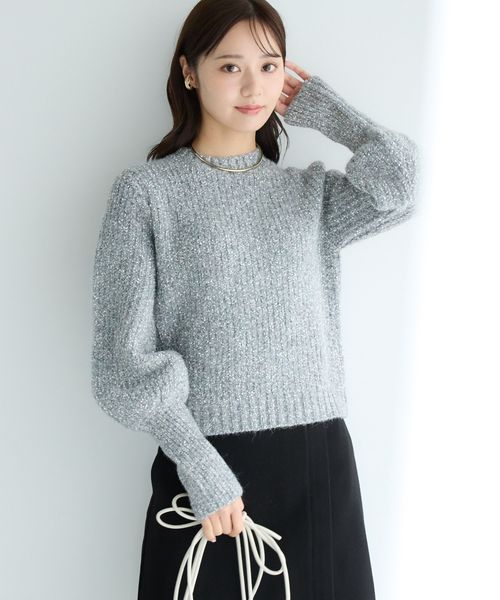 初売り 福袋 テープMIXラメパフニット | [公式]アンデミュウ（Andemiu）通販 ニット+セーター
