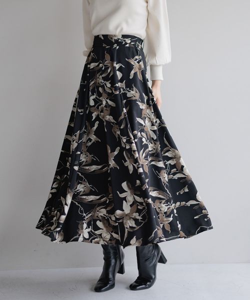 Andemiu 【一部予約/WEB限定】アソートフレアスカート25NEW ライトグレー FREE ウィメンズボトムス アンデミュウ 597950 and ST アンドエスティ(旧ドットエスティ) Andemiu 【一部予約/WEB限定】アソートフレアスカート25NEW ライトグレー FREE ウィメンズボトムス アンデミュウ 597950 and ST アンドエスティ(旧ドットエスティ)