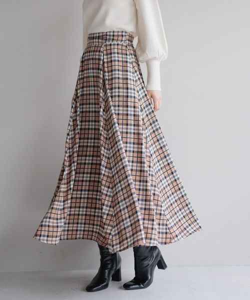 Andemiu 【一部予約/WEB限定】アソートフレアスカート25NEW ベージュ 29インチ ウィメンズボトムス アンデミュウ 597950 and ST アンドエスティ(旧ドットエスティ) Andemiu 【一部予約/WEB限定】アソートフレアスカート25NEW ベージュ 29インチ ウィメンズボトムス アンデミュウ 597950 and ST アンドエスティ(旧ドットエスティ)