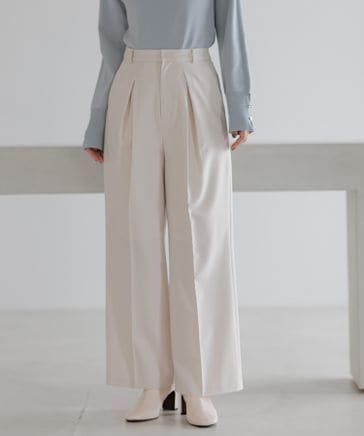 先行予約】カサネタックストレートパンツ | [公式]アンデミュウ