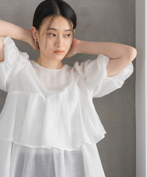 apart by lowrys 【再入荷】アシメペプラムブラウス オフホワイト FREE ウィメンズインナー アパートバイローリーズ 119579 and ST アンドエスティ(旧ドットエスティ) apart by lowrys 【再入荷】アシメペプラムブラウス オフホワイト FREE ウィメンズインナー アパートバイローリーズ 119579 and ST アンドエスティ(旧ドットエスティ)