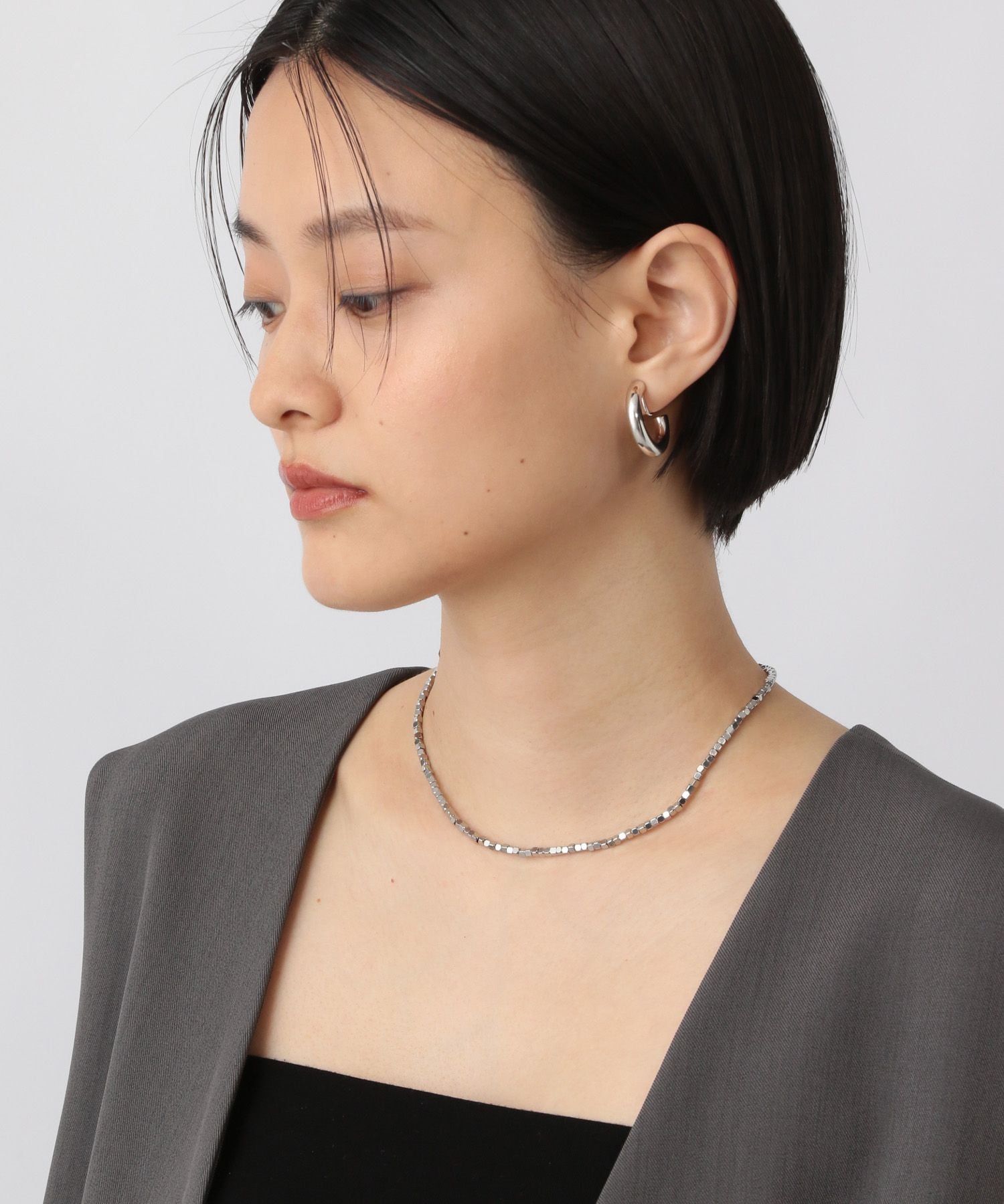 売り切れました。 売り切れました】シンプルネックレス