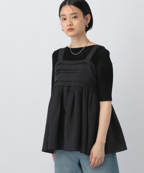 apart by lowrys 【OUTLET ITEM】シアーペプラムキャミ ブラック FREE ウィメンズインナー アパートバイローリーズ 134201 and ST アンドエスティ(旧ドットエスティ) apart by lowrys 【OUTLET ITEM】シアーペプラムキャミ ブラック FREE ウィメンズインナー アパートバイローリーズ 134201 and ST アンドエスティ(旧ドットエスティ)