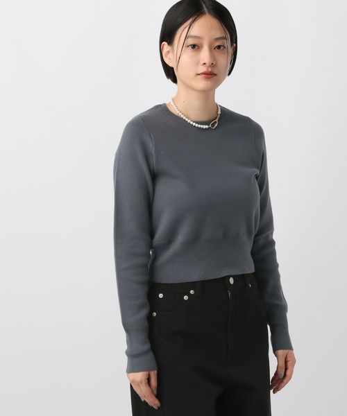 カシミヤライクコットンショートプルオーバー | [公式]アパート