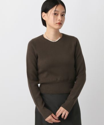 カシミヤライクコットンショートプルオーバー | [公式]アパートバイ