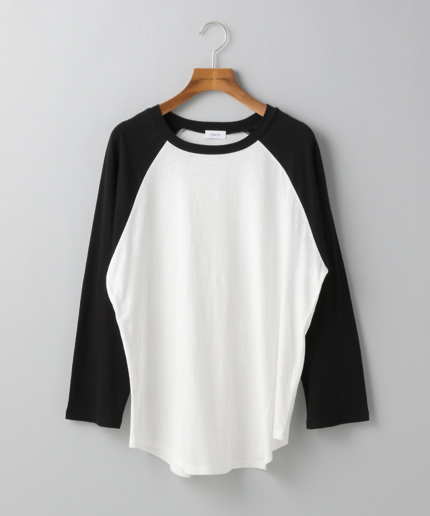 シアーラグランキリカエＴシャツ_長袖 フリーサイズ