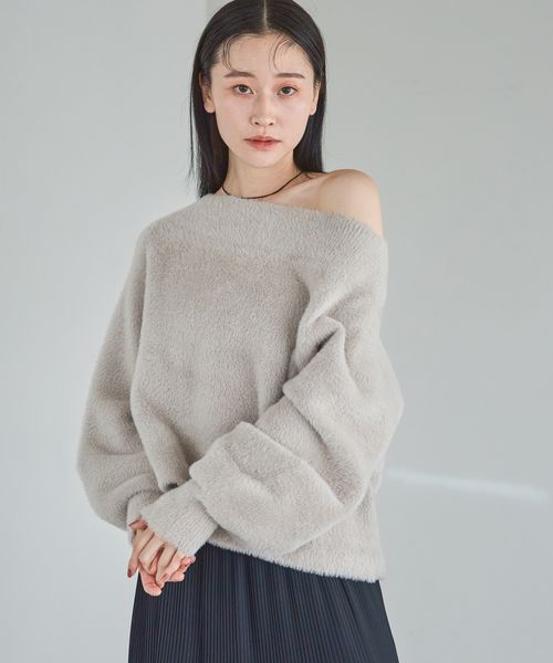 apart by lowrys ウォームニットシャギープルオーバー ライトグレー FREE ウィメンズインナー アパートバイローリーズ 242920 and ST アンドエスティ(旧ドットエスティ) apart by lowrys ウォームニットシャギープルオーバー ライトグレー FREE ウィメンズインナー アパートバイローリーズ 242920 and ST アンドエスティ(旧ドットエスティ)