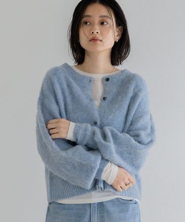 miさま専用 累計1.6万枚突破!!】WEB限定/5G2WAYクルーカーディガン/先行予約