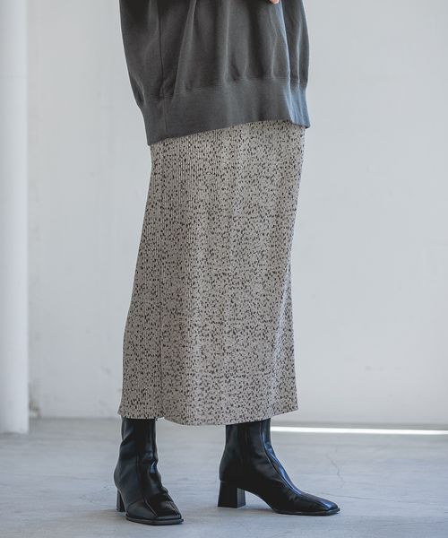 【新色&WEB限定カラー登場】プリーツイージータイトスカート