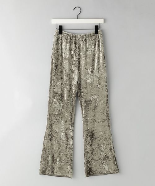 apart by lowrys 【e/rm】ベロアフレアパンツ グレー FREE スペシャルライン アパートバイローリーズ 288776 and ST アンドエスティ(旧ドットエスティ) apart by lowrys 【e/rm】ベロアフレアパンツ グレー FREE スペシャルライン アパートバイローリーズ 288776 and ST アンドエスティ(旧ドットエスティ)