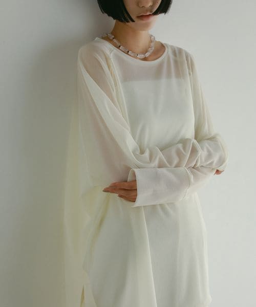 apart by lowrys シアーBIGプルオーバー ナチュラル FREE ウィメンズインナー アパートバイローリーズ 289805 and ST アンドエスティ(旧ドットエスティ) apart by lowrys シアーBIGプルオーバー ナチュラル FREE ウィメンズインナー アパートバイローリーズ 289805 and ST アンドエスティ(旧ドットエスティ)