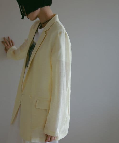 【 apartbylowrys 】シアーWジャケット シアーWジャケット | [公式]アパートバイ （A part by）通販