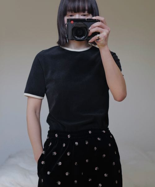 apart by lowrys 【インフルエンサーkuronekoさんコラボ】パイルリンガーTシャツ ブラック FREE 福袋他 アパートバイローリーズ 322152 and ST アンドエスティ(旧ドットエスティ) apart by lowrys 【インフルエンサーkuronekoさんコラボ】パイルリンガーTシャツ ブラック FREE 福袋他 アパートバイローリーズ 322152 and ST アンドエスティ(旧ドットエスティ)