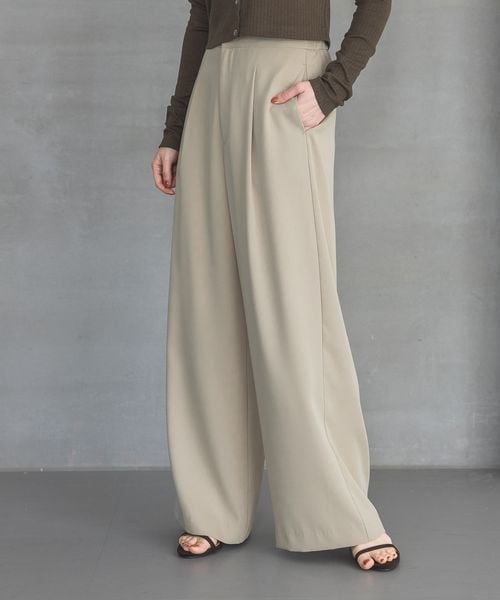 apart by lowrys 【再入荷・洗える】きれいめイージーストレートパンツ ベージュ M ウィメンズボトムス アパートバイローリーズ 323291 and ST アンドエスティ(旧ドットエスティ) apart by lowrys 【再入荷・洗える】きれいめイージーストレートパンツ ベージュ M ウィメンズボトムス アパートバイローリーズ 323291 and ST アンドエスティ(旧ドットエスティ)
