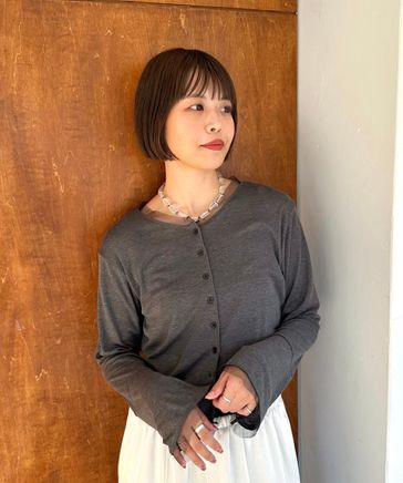 アンナ フィールド レディース Tシャツ トップス Long sleeved