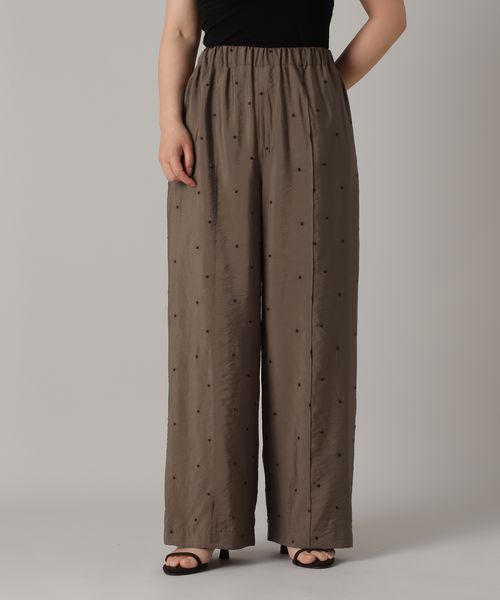 apart by lowrys ドットシシュウパンツ ブラウン FREE ウィメンズボトムス アパートバイローリーズ 491850 and ST アンドエスティ(旧ドットエスティ) apart by lowrys ドットシシュウパンツ ブラウン FREE ウィメンズボトムス アパートバイローリーズ 491850 and ST アンドエスティ(旧ドットエスティ)