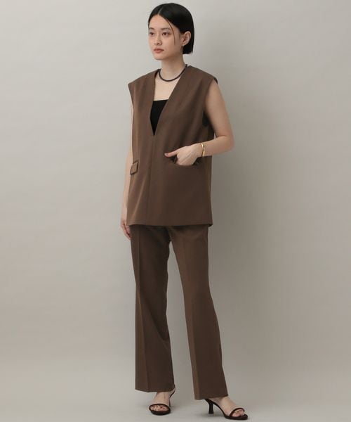 apart by lowrys 【セミオケージョン】ベストセットアップ ブラウン L ワンピース アパートバイローリーズ 493522 and ST アンドエスティ(旧ドットエスティ) apart by lowrys 【セミオケージョン】ベストセットアップ ブラウン L ワンピース アパートバイローリーズ 493522 and ST アンドエスティ(旧ドットエスティ)