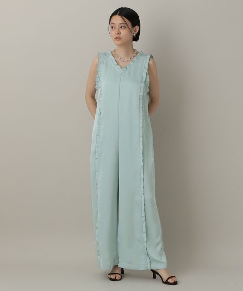 apart by lowrys 【セミオケージョン・一部店舗限定】フリルオールインワン ライトブルー FREE ワンピース アパートバイローリーズ 497111 and ST アンドエスティ(旧ドットエスティ) apart by lowrys 【セミオケージョン・一部店舗限定】フリルオールインワン ライトブルー FREE ワンピース アパートバイローリーズ 497111 and ST アンドエスティ(旧ドットエスティ)
