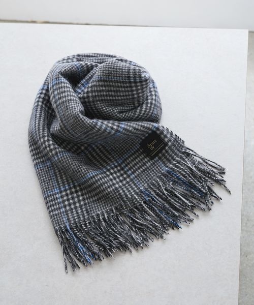 apart by lowrys カシミヤコンチェックストール グレー FREE ウィメンズグッズ アパートバイローリーズ 572203 and ST アンドエスティ(旧ドットエスティ) apart by lowrys カシミヤコンチェックストール グレー FREE ウィメンズグッズ アパートバイローリーズ 572203 and ST アンドエスティ(旧ドットエスティ)