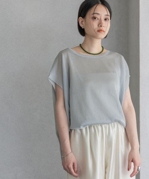 apart by lowrys 【WEB限定】ラメシアーノースリニットプルオーバー ライトブルー FREE 福袋他 アパートバイローリーズ 572748 and ST アンドエスティ(旧ドットエスティ) apart by lowrys 【WEB限定】ラメシアーノースリニットプルオーバー ライトブルー FREE 福袋他 アパートバイローリーズ 572748 and ST アンドエスティ(旧ドットエスティ)
