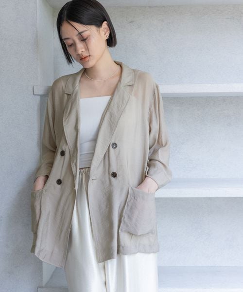 apart by lowrys 【WEB限定】レーヨンナイロンシアーシャツジャケット ライトグレー FREE 福袋他 アパートバイローリーズ 576380 and ST アンドエスティ(旧ドットエスティ) apart by lowrys 【WEB限定】レーヨンナイロンシアーシャツジャケット ライトグレー FREE 福袋他 アパートバイローリーズ 576380 and ST アンドエスティ(旧ドットエスティ)