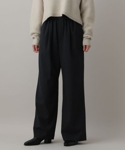 apart by lowrys フロッキードットパンツ ブラック FREE ウィメンズボトムス アパートバイローリーズ 591361 and ST アンドエスティ(旧ドットエスティ) apart by lowrys フロッキードットパンツ ブラック FREE ウィメンズボトムス アパートバイローリーズ 591361 and ST アンドエスティ(旧ドットエスティ)