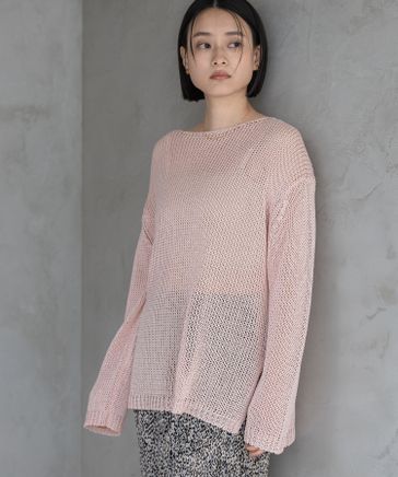 リネンコンメッシュプルオーバー/WEB先行予約 | [公式]アパートバイ