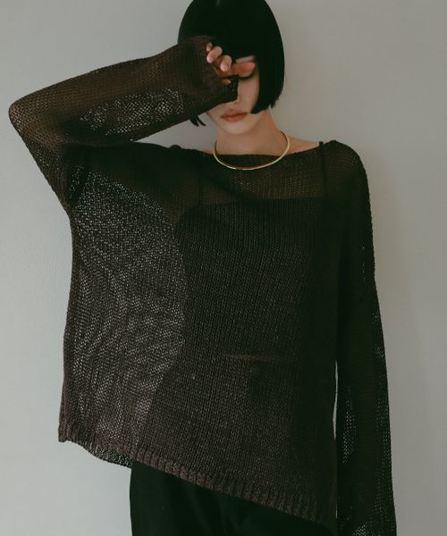 apart by lowrys リネンコンメッシュプルオーバー/新色・WEB完売色予約受付中 ブラウン FREE ウィメンズインナー アパートバイローリーズ 992050 and ST アンドエスティ(旧ドットエスティ) apart by lowrys リネンコンメッシュプルオーバー/新色・WEB完売色予約受付中 ブラウン FREE ウィメンズインナー アパートバイローリーズ 992050 and ST アンドエスティ(旧ドットエスティ)