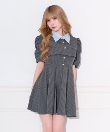 「美品」maje グレー黒ツイードミニワンピース セット着用可能】ツイードミニワンピース | [公式]apres jour（アプレ