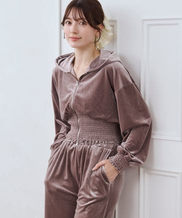 eMutille】【SET ITEM】ベロアセットアップ | [公式]apres jour