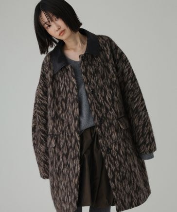 先行予約】ジャガードコクーンコート | [公式]バビロン（BABYLONE）通販