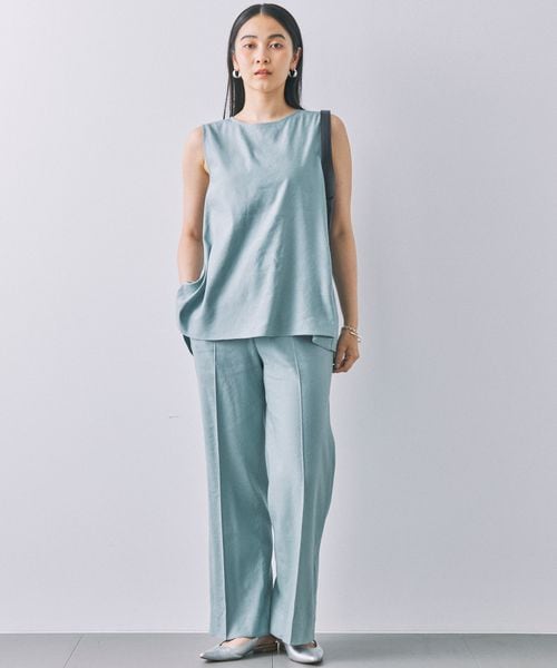 リネンストレッチパンツ | [公式]バビロン（BABYLONE）通販 