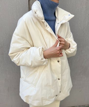 [新品]Babyloneオフホワイトジャケット