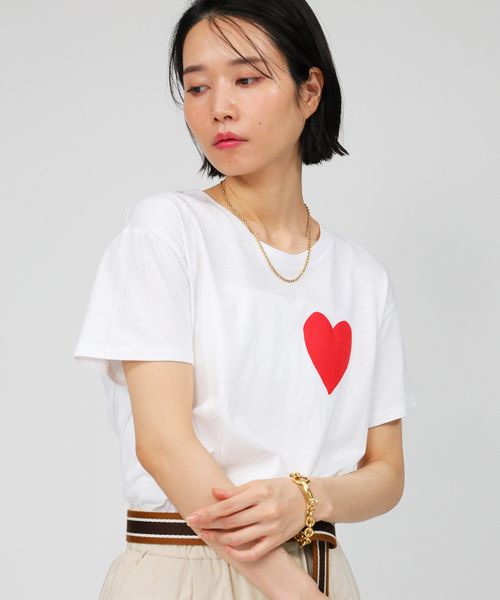 BABYLONE 【Regency Works】HEART TEE レッド FREE ウィメンズインナー_セレクト バビロン 252070 and ST アンドエスティ(旧ドットエスティ) BABYLONE 【Regency Works】HEART TEE レッド FREE ウィメンズインナー_セレクト バビロン 252070 and ST アンドエスティ(旧ドットエスティ)