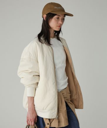 peach♡✴新品✴BABYLON　リバーシブル ミドルMA-1 peach♡様専用✴新品✴BABYLON リバーシブル ミドルMA-1 - メルカリ