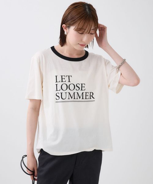 BABYLONE ロゴプリントTシャツ ライトグレー FREE ウィメンズインナー バビロン 323127 and ST アンドエスティ(旧ドットエスティ) BABYLONE ロゴプリントTシャツ ライトグレー FREE ウィメンズインナー バビロン 323127 and ST アンドエスティ(旧ドットエスティ)