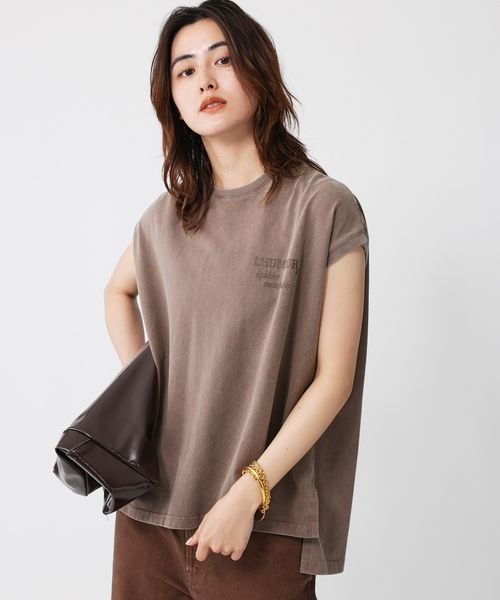 BABYLONE 【upper hights】big nosleeve ライトベージュ FREE ウィメンズインナー_セレクト バビロン 324959 and ST アンドエスティ(旧ドットエスティ) BABYLONE 【upper hights】big nosleeve ライトベージュ FREE ウィメンズインナー_セレクト バビロン 324959 and ST アンドエスティ(旧ドットエスティ)