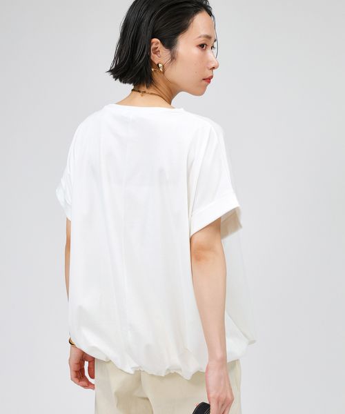 BABYLONE 裾ギャザーTEE ライトグレー FREE ウィメンズインナー バビロン 329020 and ST アンドエスティ(旧ドットエスティ) BABYLONE 裾ギャザーTEE ライトグレー FREE ウィメンズインナー バビロン 329020 and ST アンドエスティ(旧ドットエスティ)