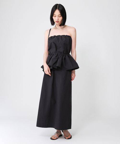 BABYLONE 【柳橋唯さんコラボアイテム】マルチWAYキャミワンピース シルバー 34インチ ウィメンズワンピース&チュニック バビロン 329709 and ST アンドエスティ(旧ドットエスティ) BABYLONE 【柳橋唯さんコラボアイテム】マルチWAYキャミワンピース シルバー 34インチ ウィメンズワンピース&チュニック バビロン 329709 and ST アンドエスティ(旧ドットエスティ)