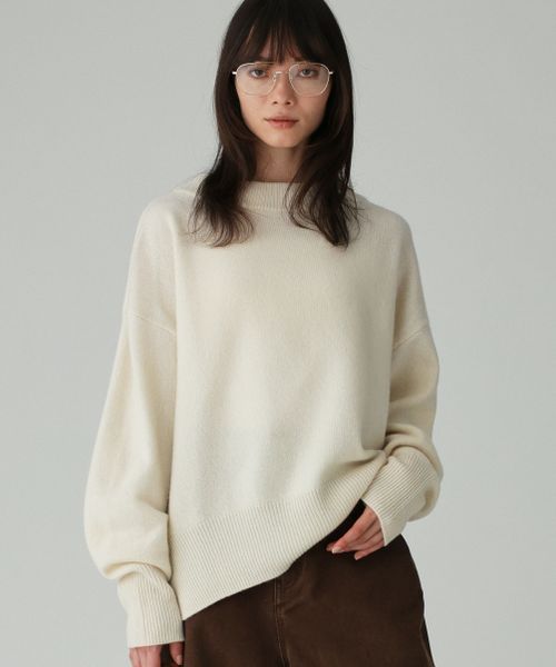 BABYLONE ウールカシミアボトルネックプルオーバー ライトグレー FREE ウィメンズインナー バビロン 492204 and ST アンドエスティ(旧ドットエスティ) BABYLONE ウールカシミアボトルネックプルオーバー ライトグレー FREE ウィメンズインナー バビロン 492204 and ST アンドエスティ(旧ドットエスティ)