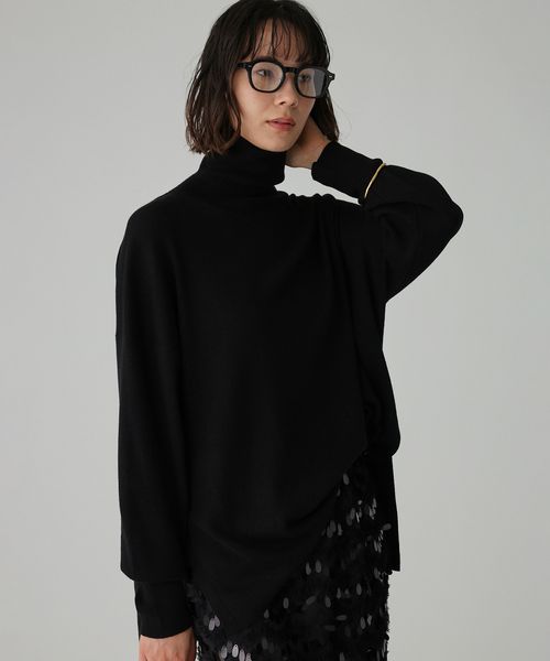 BABYLONE 【欠品カラー追加予約】【手洗い可】ハイネックポンチョニット シルバー FREE ウィメンズインナー バビロン 579922 and ST アンドエスティ(旧ドットエスティ) BABYLONE 【欠品カラー追加予約】【手洗い可】ハイネックポンチョニット シルバー FREE ウィメンズインナー バビロン 579922 and ST アンドエスティ(旧ドットエスティ)