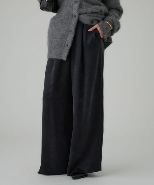 BABYLONE 【追加予約】フィブリルキュプライージー シルバー 36インチ ウィメンズボトムス バビロン 579947 and ST アンドエスティ（旧ドットエスティ）