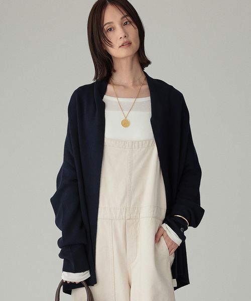 BABYLONE ショートドレープガウン ネイビー FREE ウィメンズインナー バビロン 587488 and ST アンドエスティ（旧ドットエスティ）