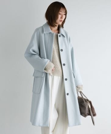 バビロン☆ステンカラーコート BABYLONE（バビロン）の「ツイルステンカラーコート（トレンチ