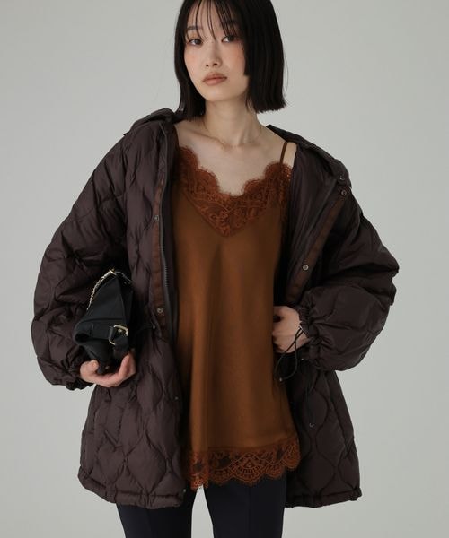 朝比奈彩さん着用アイテム】【新色登場】レースキャミソール | [公式