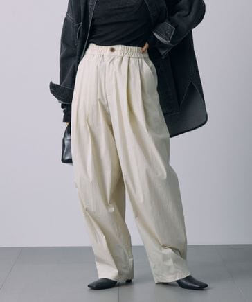 大人気タックボリュームパンツ | [公式]バビロン（BABYLONE）通販 