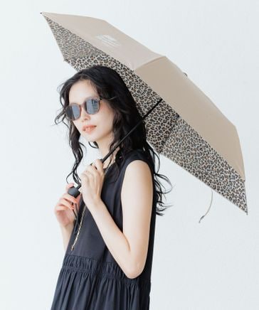 Traditional Weatherwear / レオパードライトウェイトアンブレラ【WEB