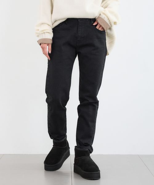 BARNYARDSTORM 【再入荷】ソフトウエストスリムボーイパンツ シルバー M ウィメンズボトムス バーンヤードストーム 111679 and ST アンドエスティ（旧ドットエスティ）