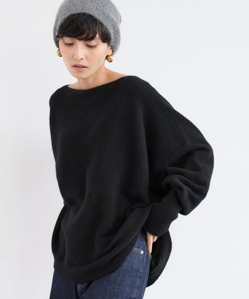 BARNYARDSTORM ラウンドヘムライトニット シルバー FREE ウィメンズインナー バーンヤードストーム 145294 and ST アンドエスティ（旧ドットエスティ）