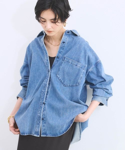新色追加】カットデニムシャツジャケット＜セットアップ対応＞ | [公式